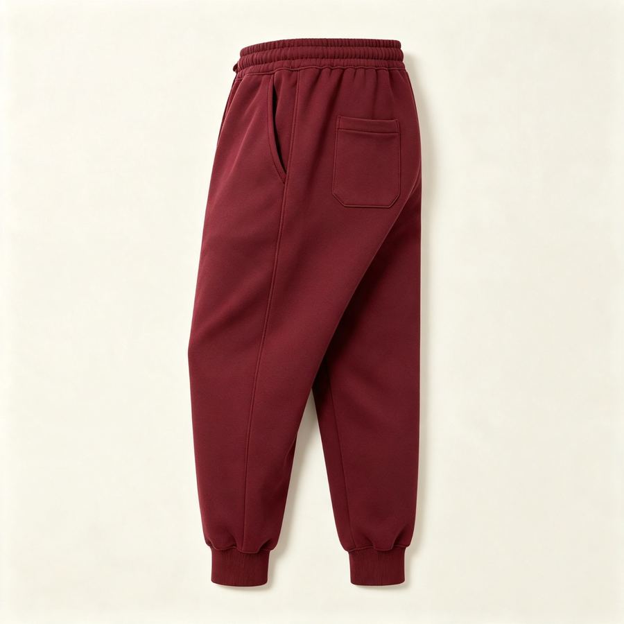 Khijaali Industry Baggy Bottoms — back view