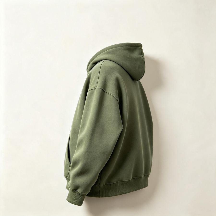Khijaali Industry Hoodies — side view