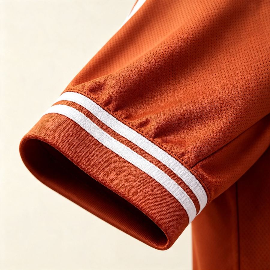 Khijaali Industry Football Jersey — sleeve cuff stripe detail