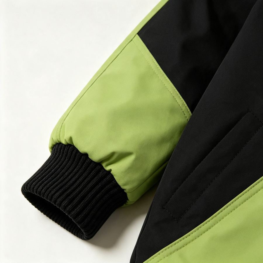 Khijaali Industry Outerwear — welt pocket detail