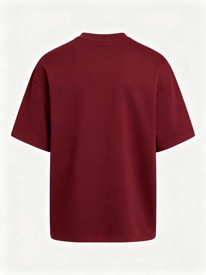 Khijaali Industry Oversized T-Shirts — back view