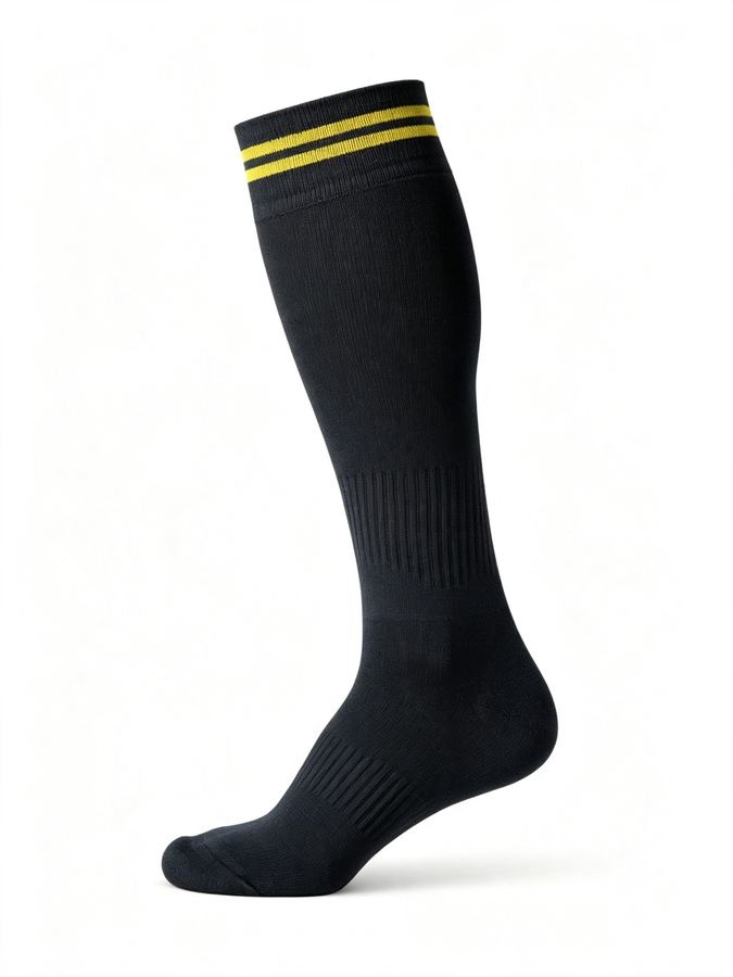Khijaali Industry Football Socks — side view